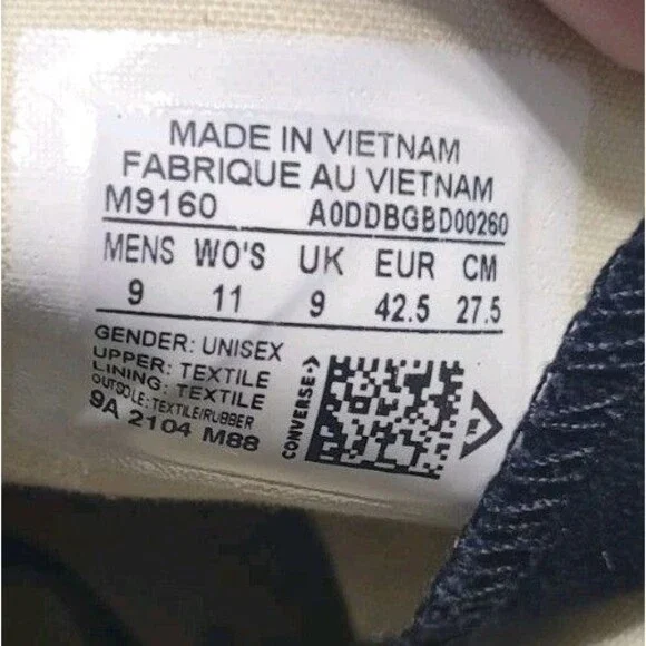 Converse Chuck Taylor All Star High City Skyline #3 Men's 9 Women's 11 - Picture 4 of 7